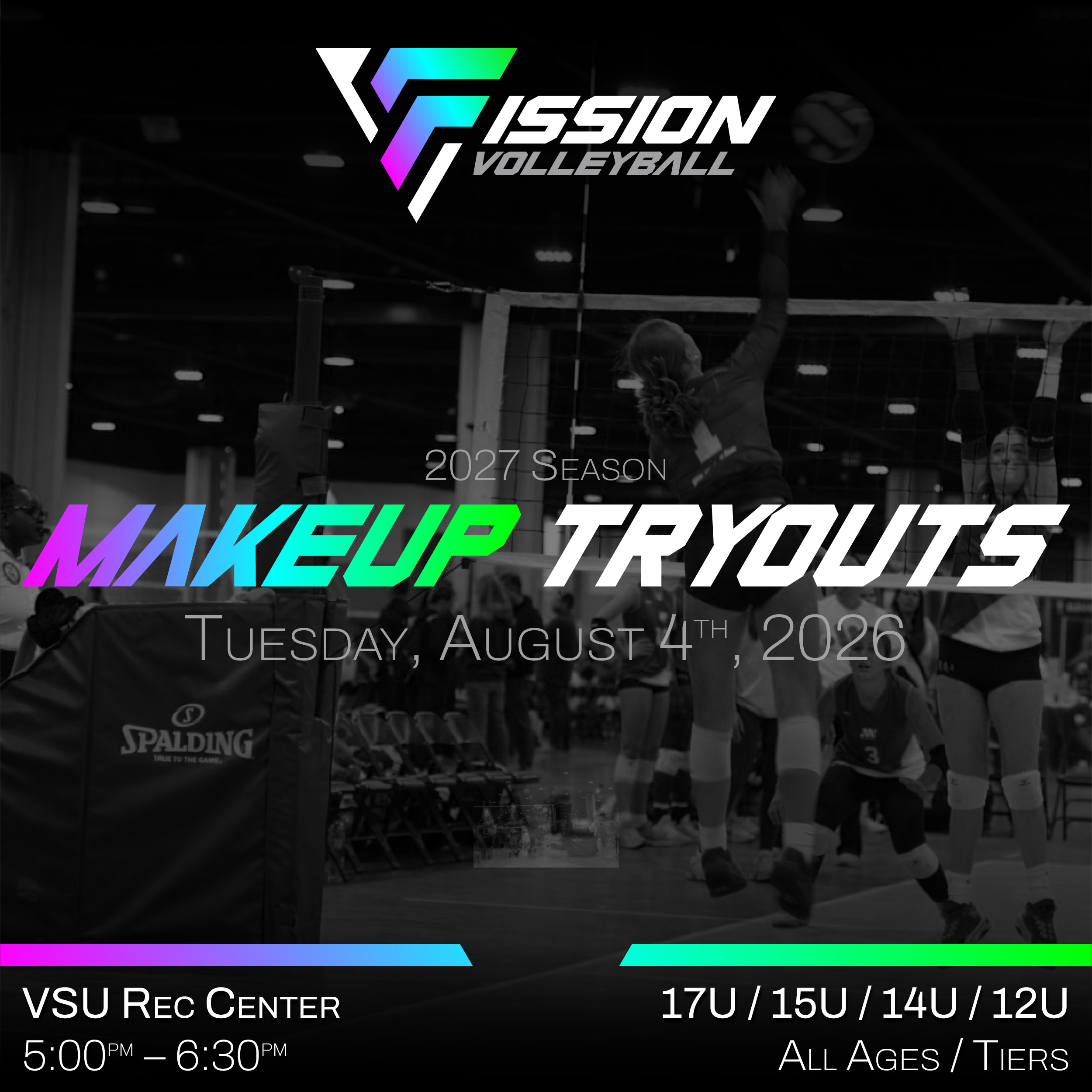 2027 MAKE-UP TRYOUTS